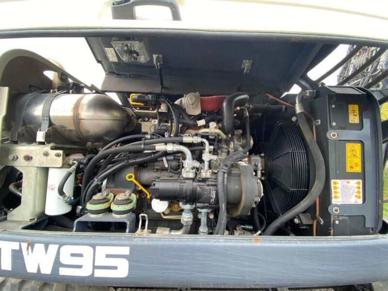 Terex TW95 - Grävmaskin på däck: bild 4 Terex TW95 - Grävmaskin på däck: bild 4