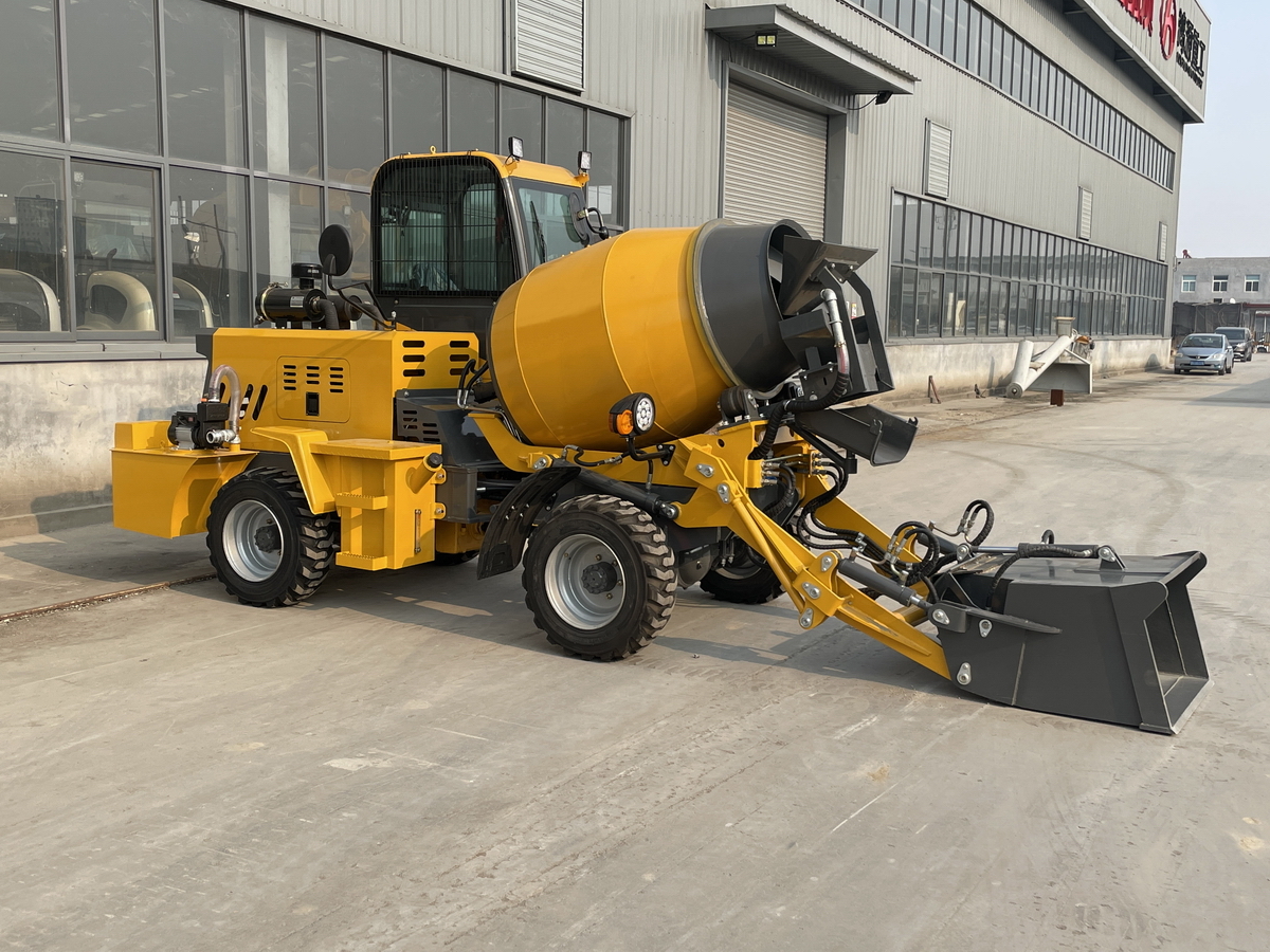 QINGDAO PROMISING 1.2CBM Mini Concrete Mixer Truck - Betongbil: bild 4 QINGDAO PROMISING 1.2CBM Mini Concrete Mixer Truck - Betongbil: bild 4