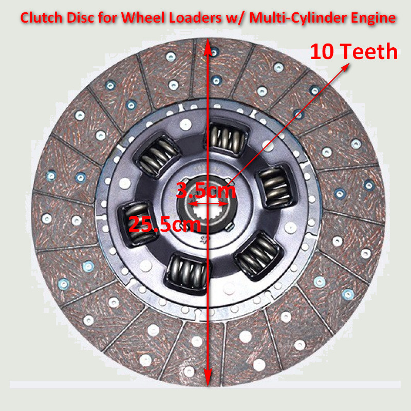 Qingdao Promising Clutch Disc for China Loader - Kopplingslamell för Hjullastare: bild 4 Qingdao Promising Clutch Disc for China Loader - Kopplingslamell för Hjullastare: bild 4