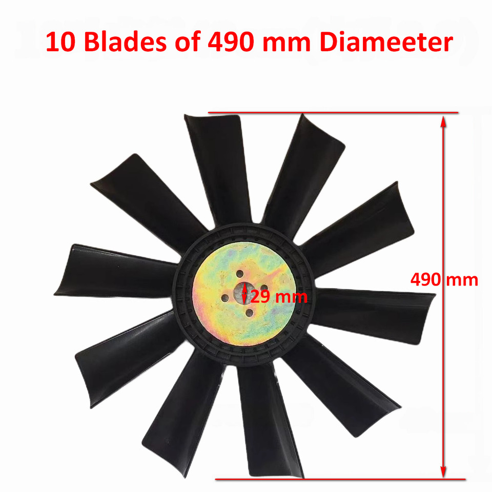 Qingdao Promising Engine Cooling Fan Blade for China Loader - Fläkt för Hjullastare: bild 5 Qingdao Promising Engine Cooling Fan Blade for China Loader - Fläkt för Hjullastare: bild 5