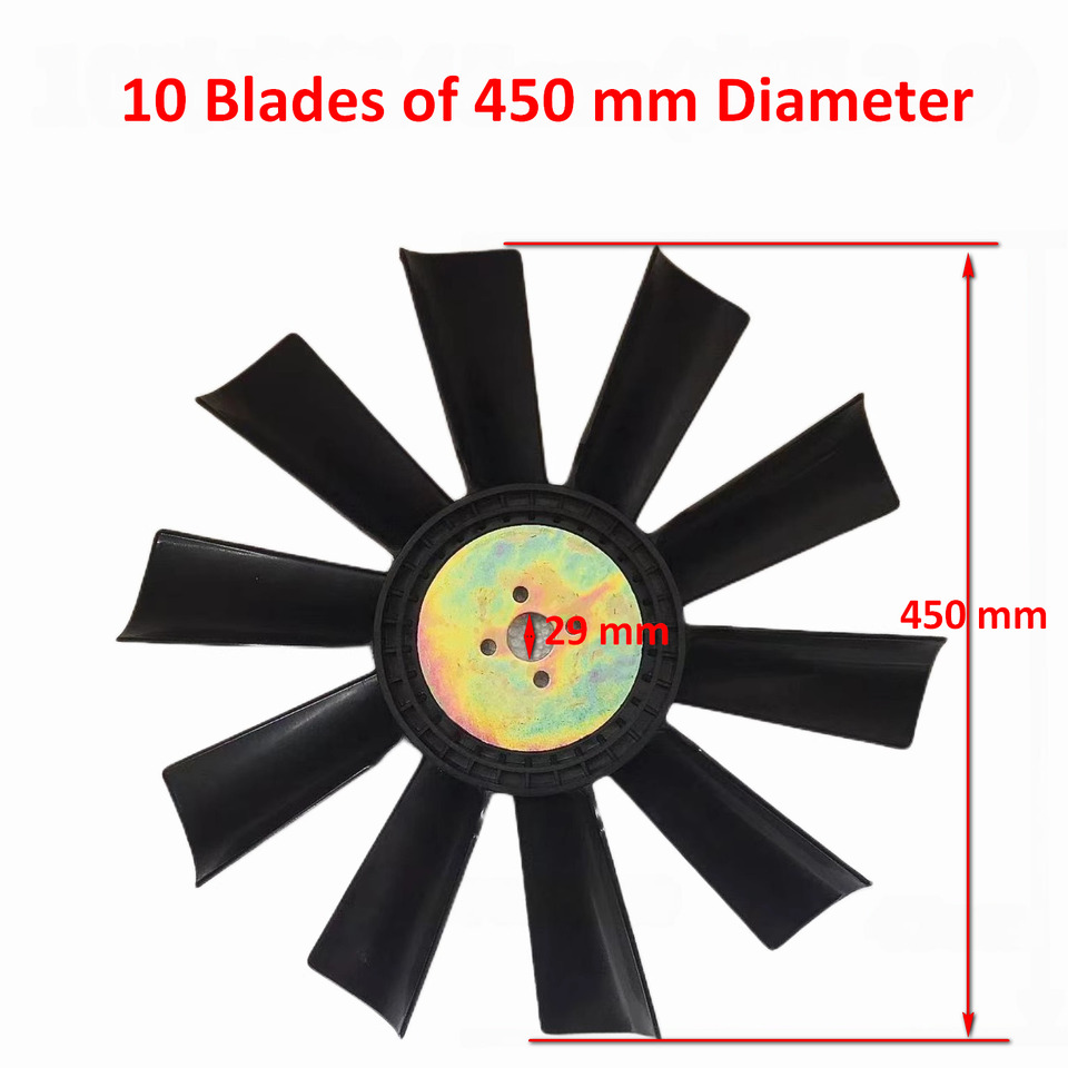 Qingdao Promising Engine Cooling Fan Blade for China Loader - Fläkt för Hjullastare: bild 4 Qingdao Promising Engine Cooling Fan Blade for China Loader - Fläkt för Hjullastare: bild 4
