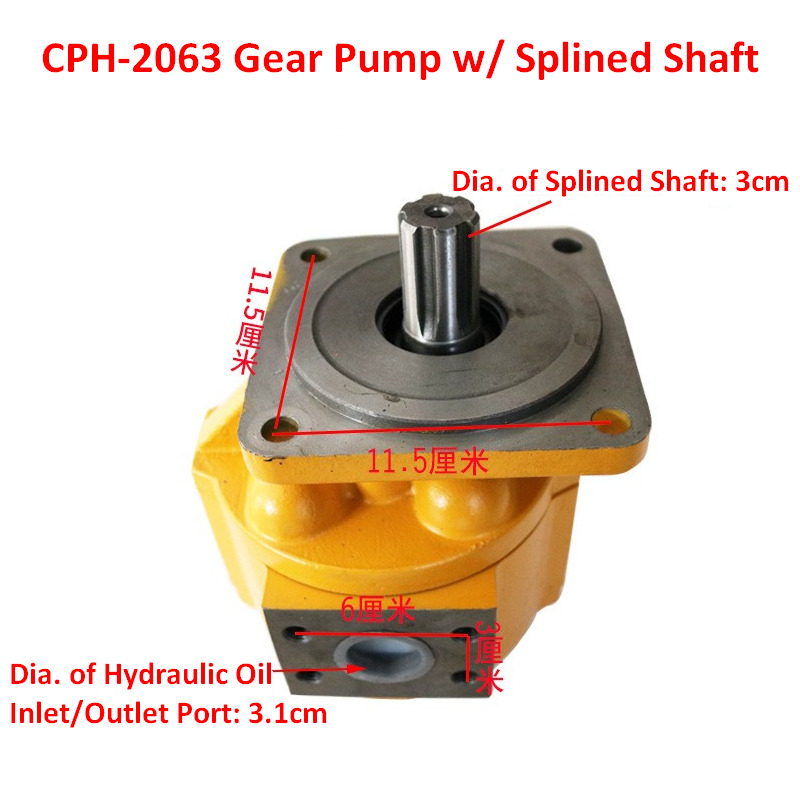 Qingdao Promising Hydraulic Gear Pumps for China Loader - Hydraulpump för Hjullastare: bild 5 Qingdao Promising Hydraulic Gear Pumps for China Loader - Hydraulpump för Hjullastare: bild 5