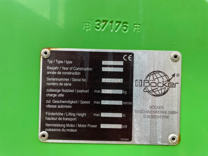 Böcker AK 44/4000 - Allterrängkran: bild 4 Böcker AK 44/4000 - Allterrängkran: bild 4