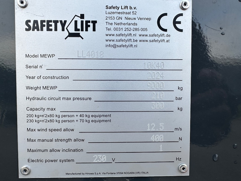 Hinowa Lightlift 40.18 - Bomlift: bild 3 Hinowa Lightlift 40.18 - Bomlift: bild 3