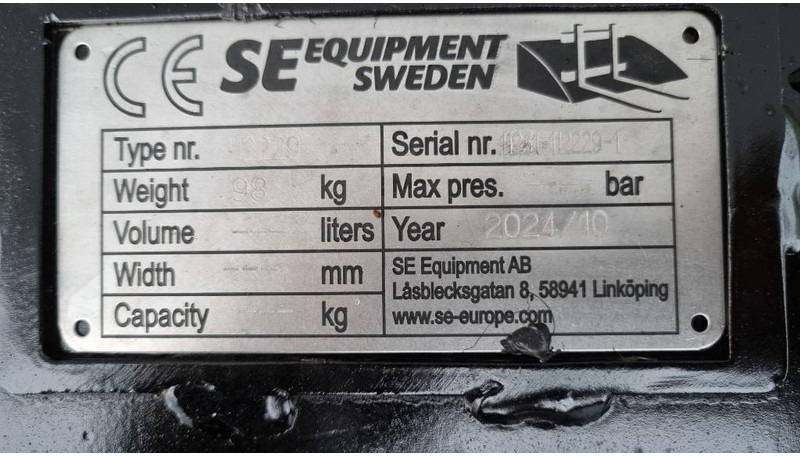 SE Equipment Asfaltsskär S60 - Hydraulisk sax för Byggmaskiner: bild 4 SE Equipment Asfaltsskär S60 - Hydraulisk sax för Byggmaskiner: bild 4