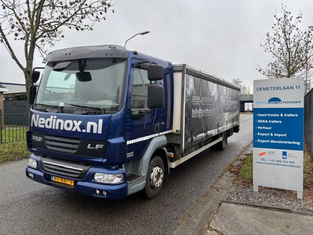 DAF LF 45 210 curtainslider open top roof steel transport MOT 04-2026 - Kapellbil: bild 1 DAF LF 45 210 curtainslider open top roof steel transport MOT 04-2026 - Kapellbil: bild 1