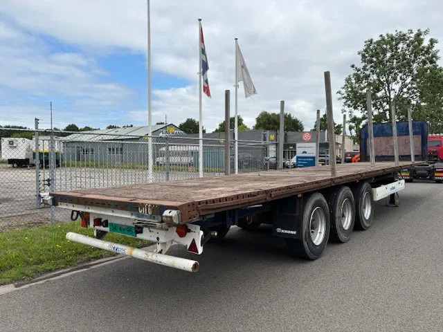 Krone SD Flatbed met rongen 41 ton standard chassis - Flaktrailer: bild 4 Krone SD Flatbed met rongen 41 ton standard chassis - Flaktrailer: bild 4