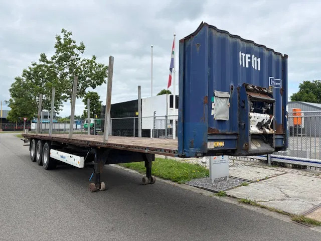 Krone SD Flatbed met rongen 41 ton standard chassis - Flaktrailer: bild 3 Krone SD Flatbed met rongen 41 ton standard chassis - Flaktrailer: bild 3