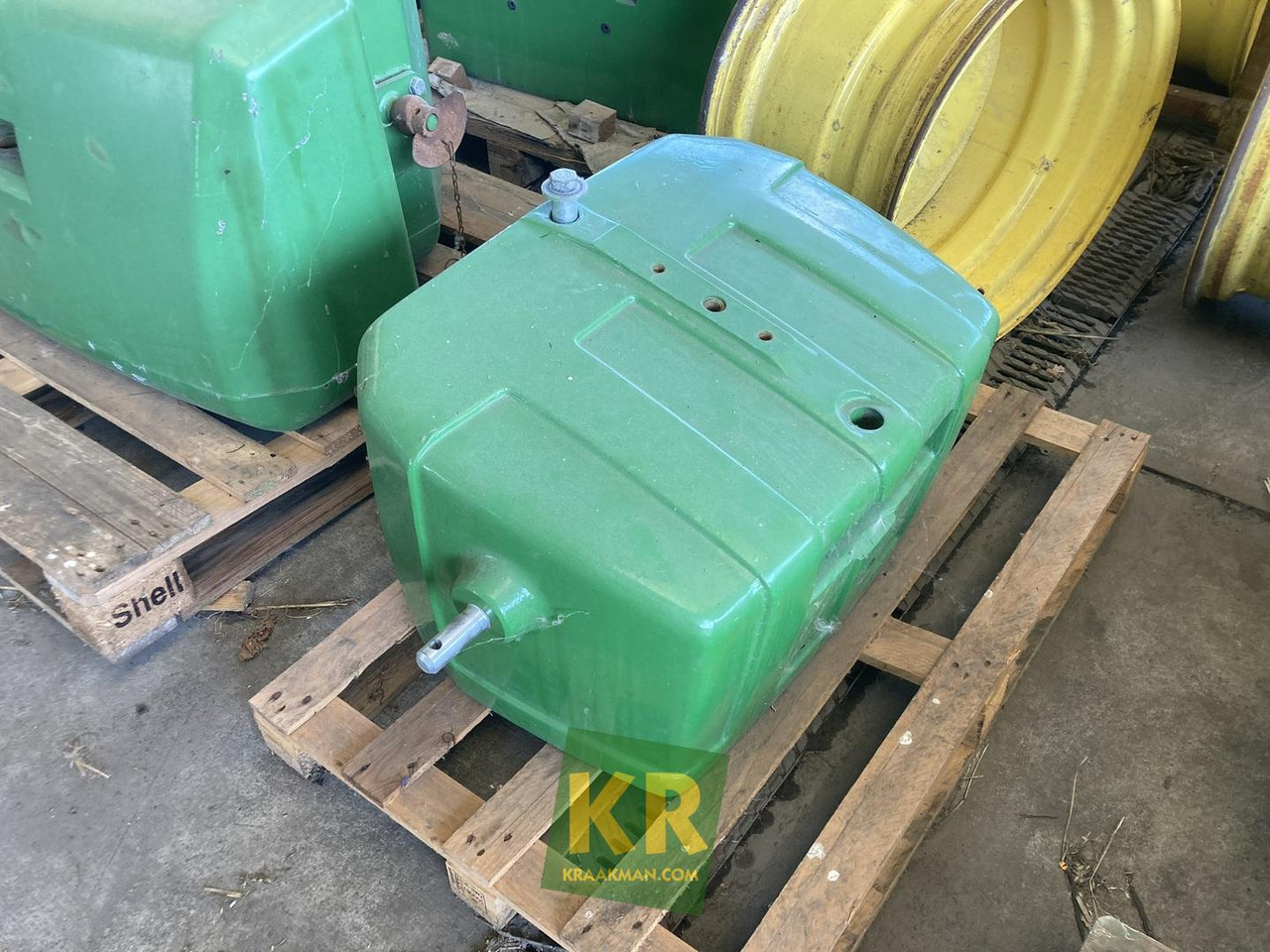 900 kg John Deere  - Motvikt: bild 1 900 kg John Deere  - Motvikt: bild 1