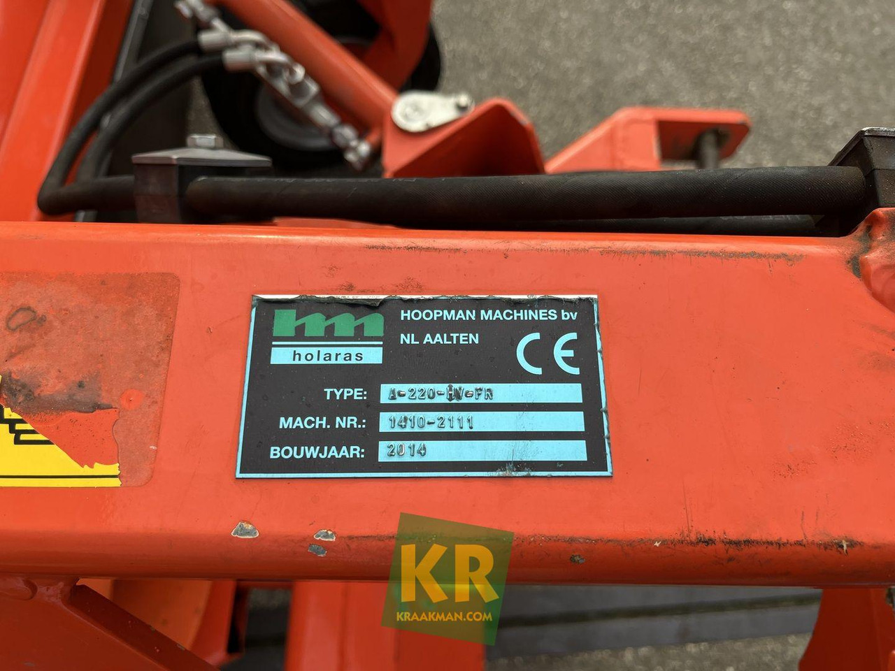 A-220-H7-FR veegmachine Holaras - Sopaggregat: bild 1 A-220-H7-FR veegmachine Holaras - Sopaggregat: bild 1