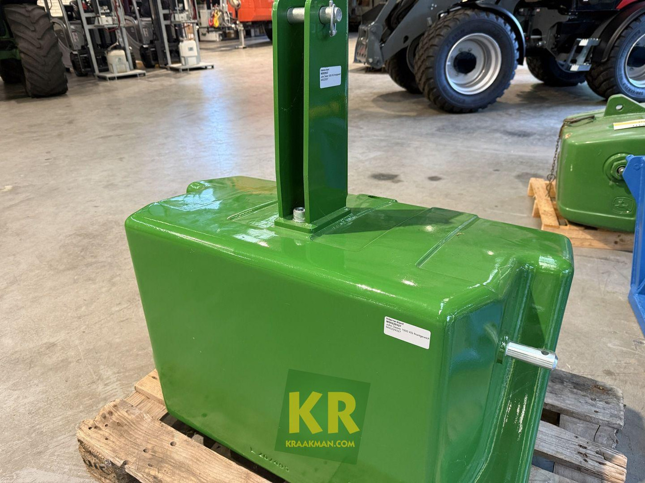 John Deere 1500 KG  - Motvikt: bild 2 John Deere 1500 KG  - Motvikt: bild 2