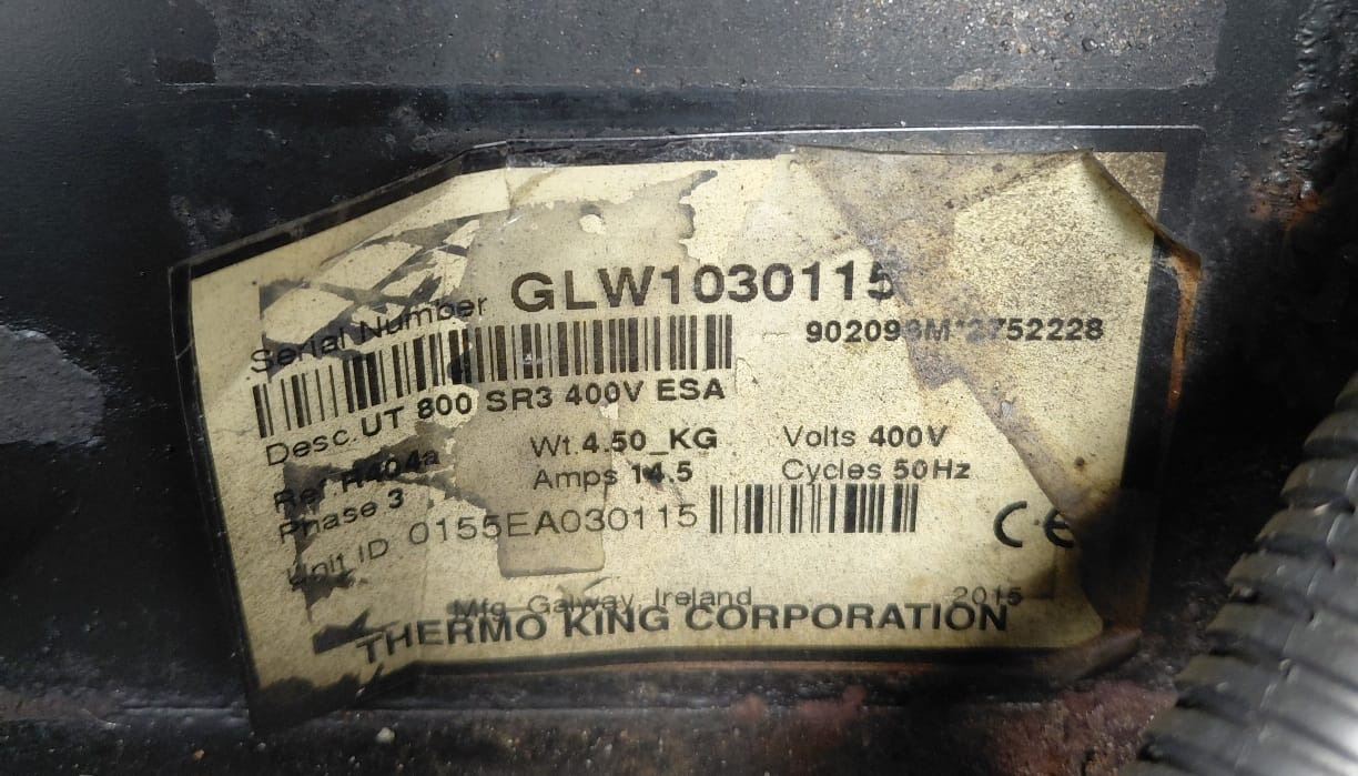 Thermo King UT-800 – GLW1030115 - Kylanläggning: bild 2 Thermo King UT-800 – GLW1030115 - Kylanläggning: bild 2