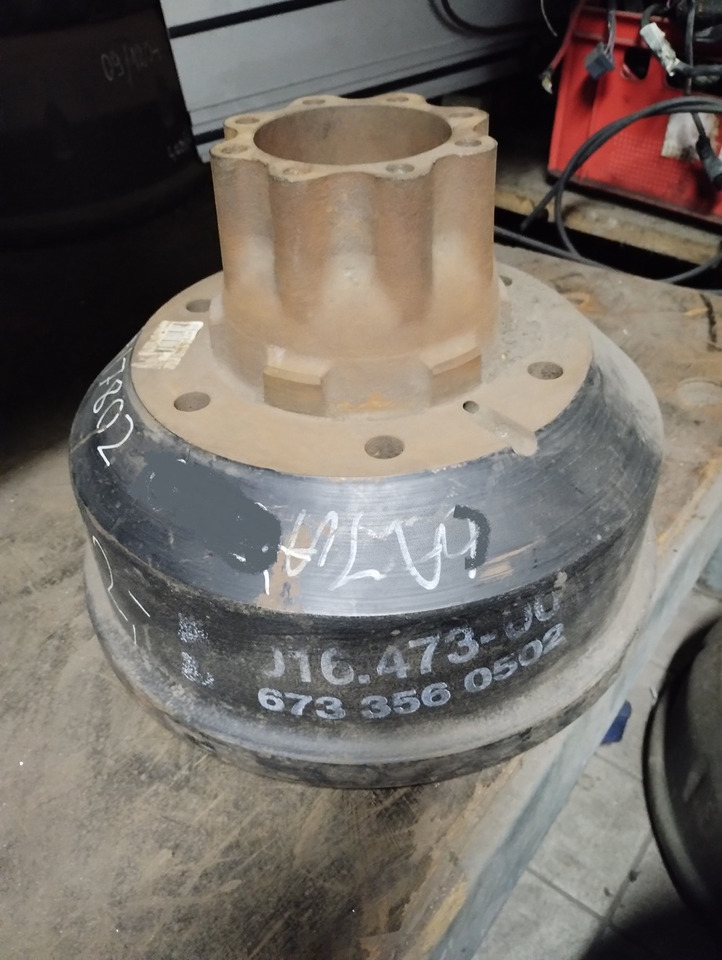 BĘBEN HAMULCOWY PIASTO BĘBEN TYŁ MERCEDES 6733560502 016.473-00 - Bromstrummor: bild 1 BĘBEN HAMULCOWY PIASTO BĘBEN TYŁ MERCEDES 6733560502 016.473-00 - Bromstrummor: bild 1