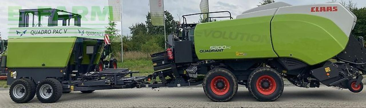 CLAAS 5200 evolution fc tandem inkl. quadro pack v - Fyrkantspress: bild 3 CLAAS 5200 evolution fc tandem inkl. quadro pack v - Fyrkantspress: bild 3