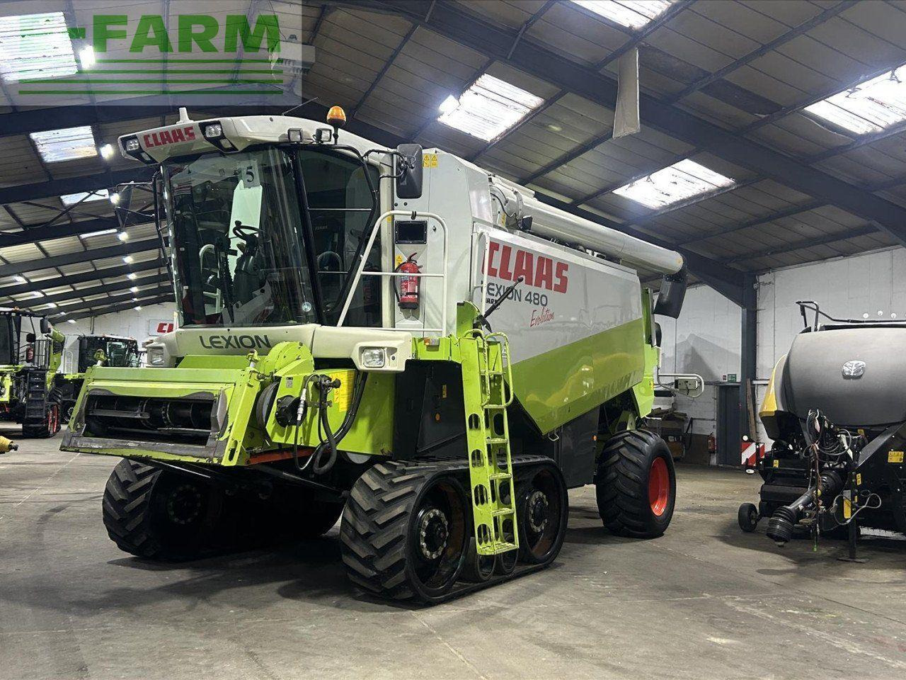 CLAAS LEXION 480 EVOLUTION TT - Skördetröska: bild 2 CLAAS LEXION 480 EVOLUTION TT - Skördetröska: bild 2