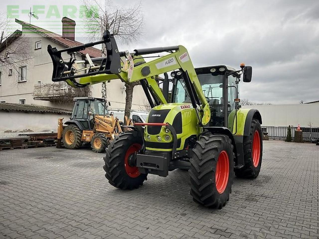 CLAAS ares 617 atz + claas fl120 ATZ - Traktor: bild 2 CLAAS ares 617 atz + claas fl120 ATZ - Traktor: bild 2