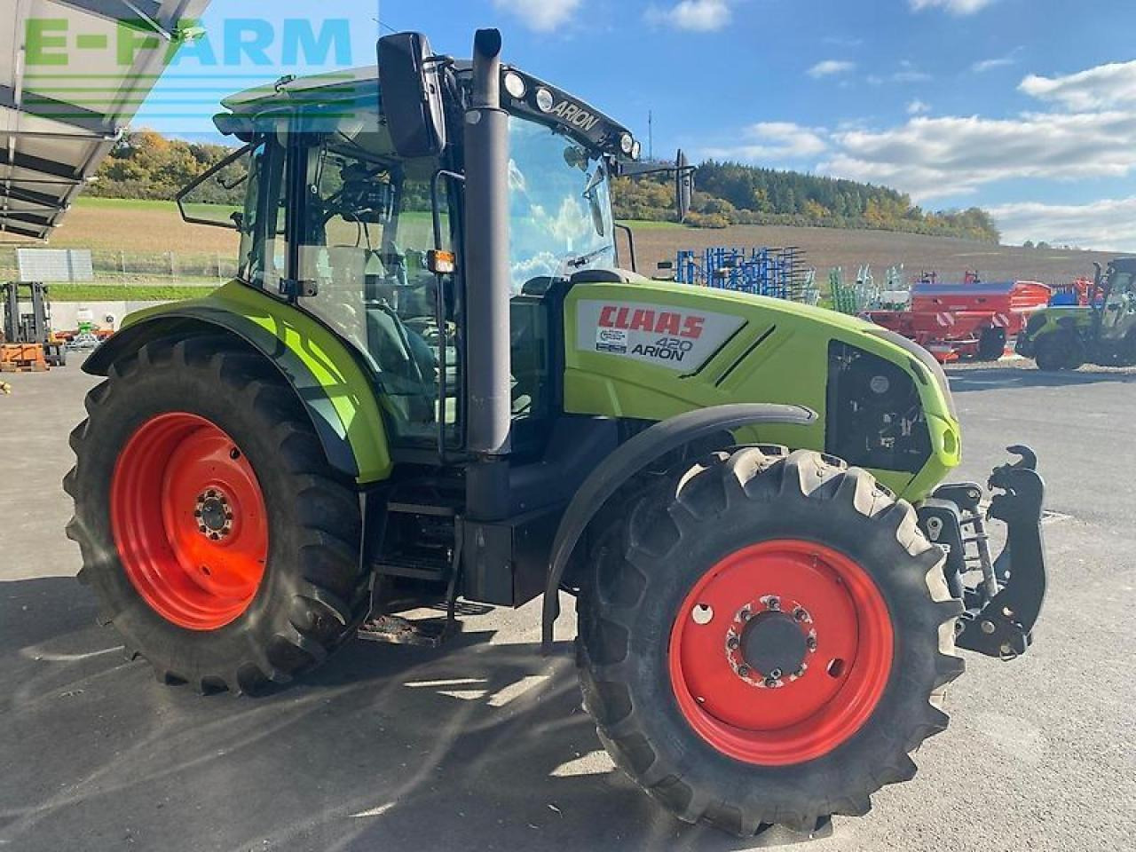 CLAAS arion 420 cis mit lenksystem und frontkraftheber - Traktor: bild 1 CLAAS arion 420 cis mit lenksystem und frontkraftheber - Traktor: bild 1