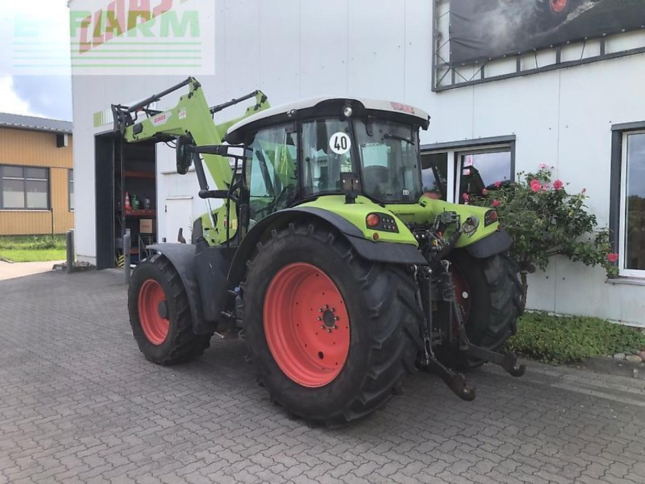 CLAAS arion 450 cis panoramic mit fl 120 c und fkh CIS - Traktor: bild 2 CLAAS arion 450 cis panoramic mit fl 120 c und fkh CIS - Traktor: bild 2