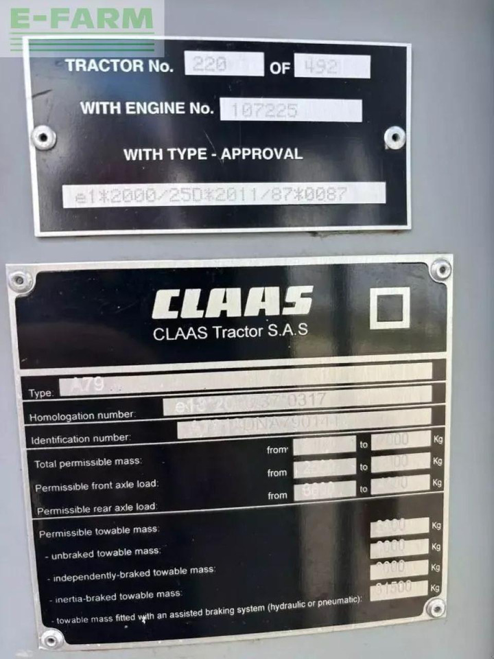 Traktor CLAAS atos 340: bild 17 Traktor CLAAS atos 340: bild 17