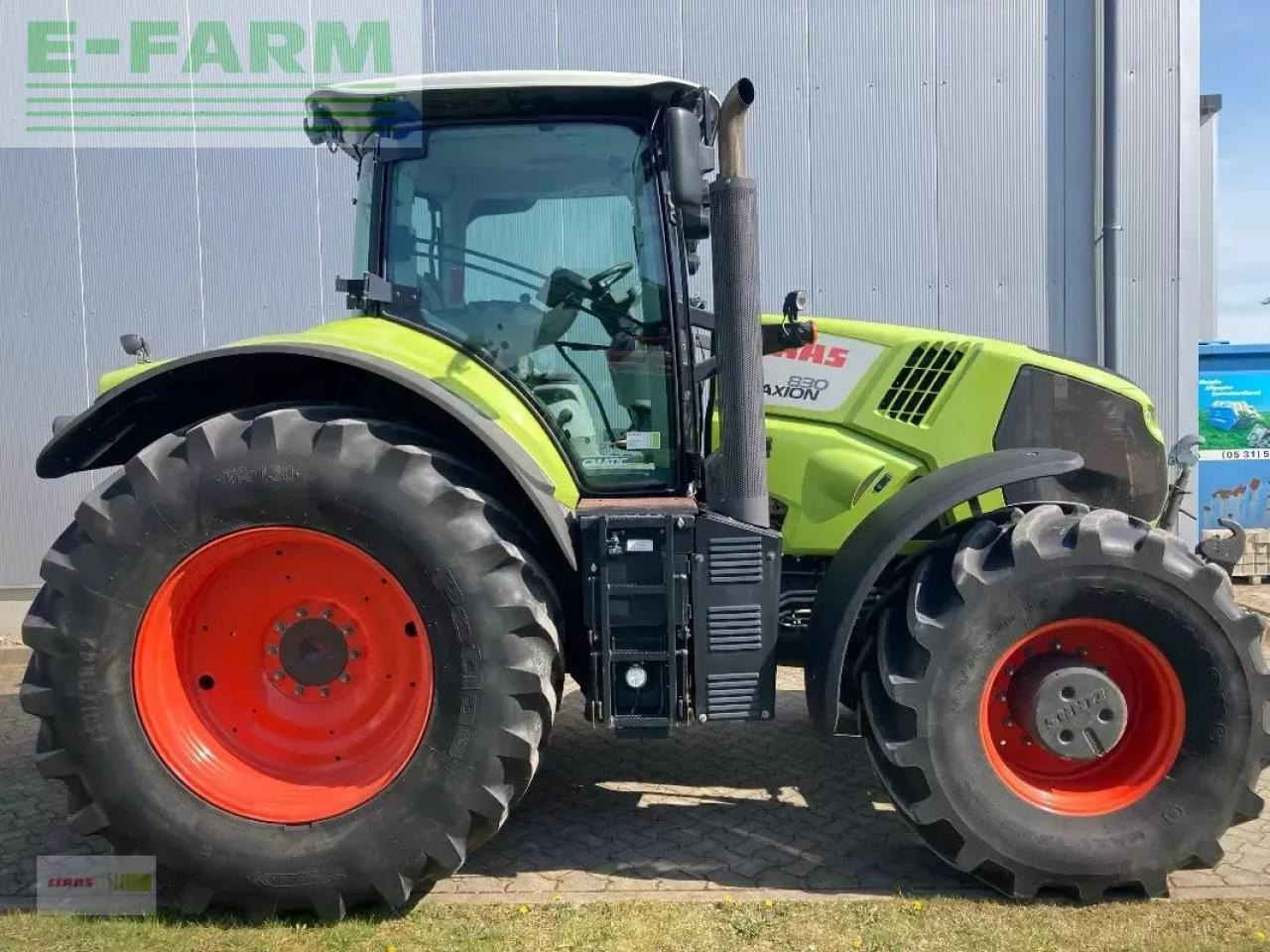 CLAAS axion 830 cmatic CMATIC - Traktor: bild 1 CLAAS axion 830 cmatic CMATIC - Traktor: bild 1