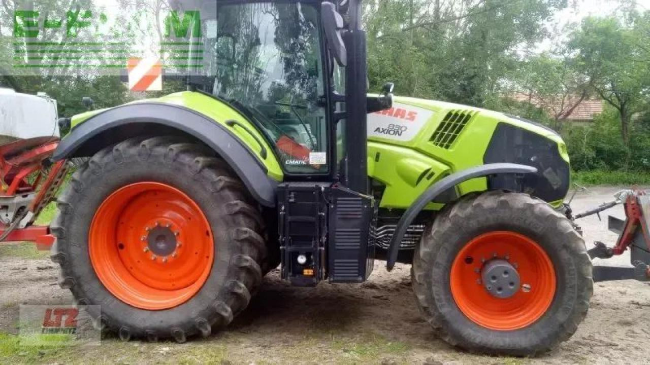 CLAAS axion 830 cmatic cebis CMATIC CEBIS - Traktor: bild 1 CLAAS axion 830 cmatic cebis CMATIC CEBIS - Traktor: bild 1