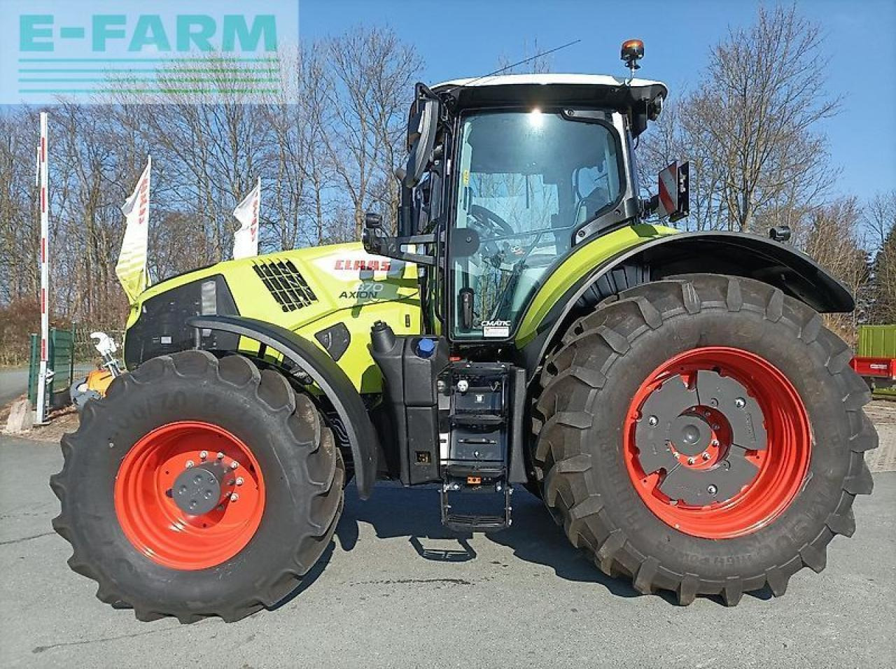 CLAAS axion 870 cmatic / cebis CMATIC CEBIS - Traktor: bild 1 CLAAS axion 870 cmatic / cebis CMATIC CEBIS - Traktor: bild 1