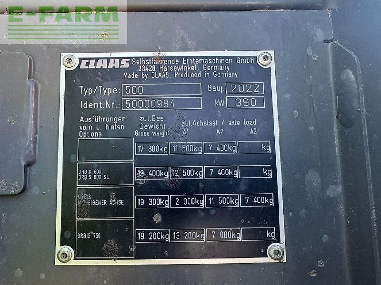 Exakthack CLAAS jaguar 860: bild 13