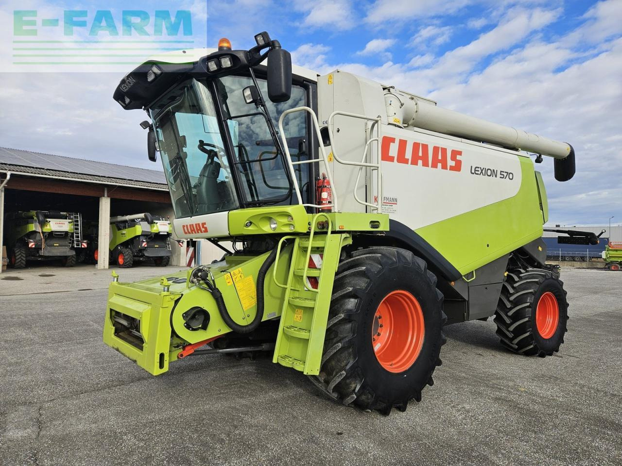 CLAAS lexion 570 - Skördetröska: bild 1 CLAAS lexion 570 - Skördetröska: bild 1