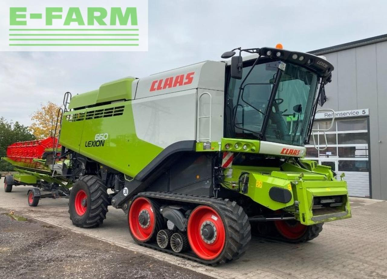 CLAAS lexion 660 tt mit vario 930 - Skördetröska: bild 1 CLAAS lexion 660 tt mit vario 930 - Skördetröska: bild 1