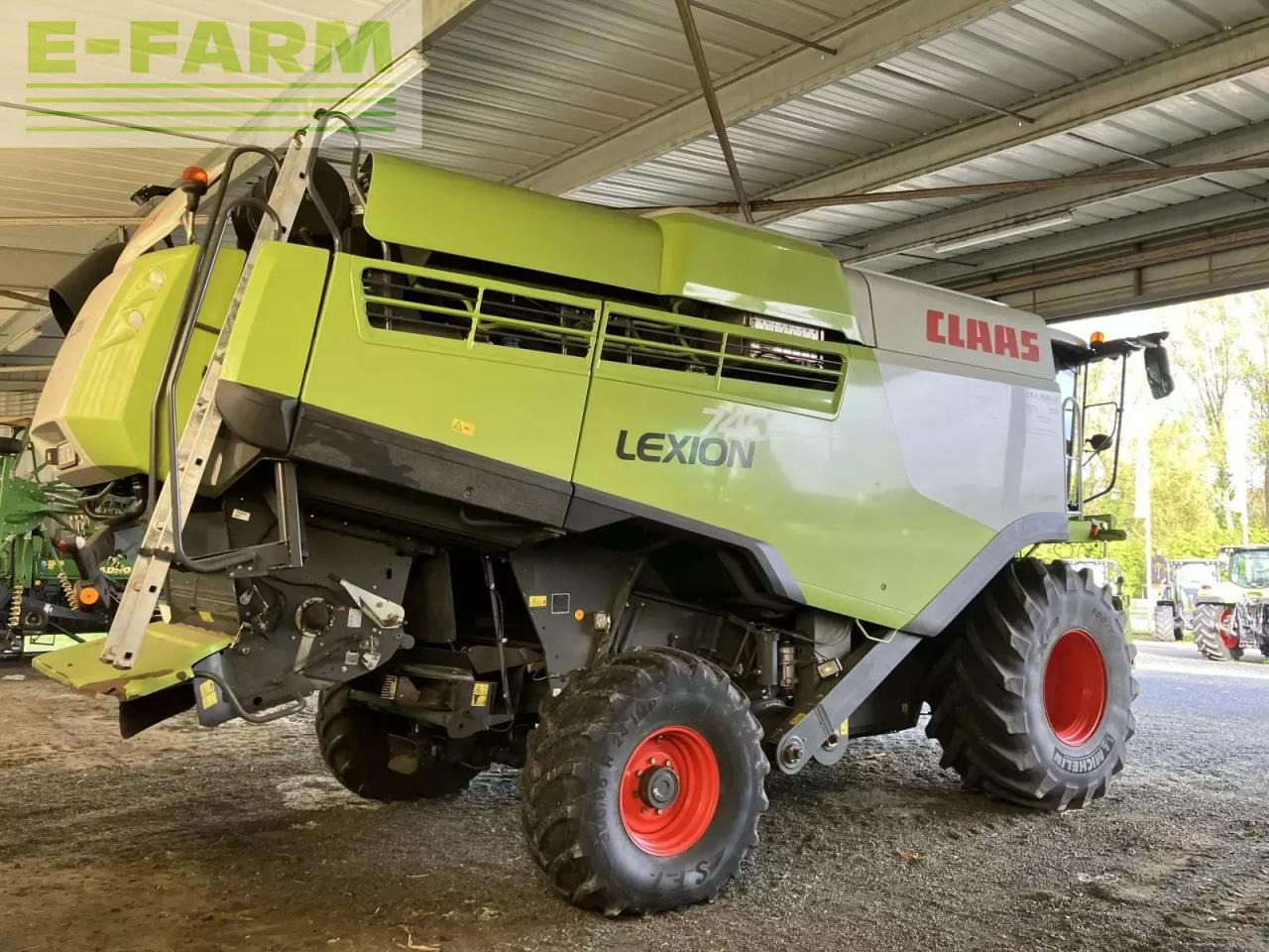 CLAAS lexion 740 - Skördetröska: bild 4 CLAAS lexion 740 - Skördetröska: bild 4