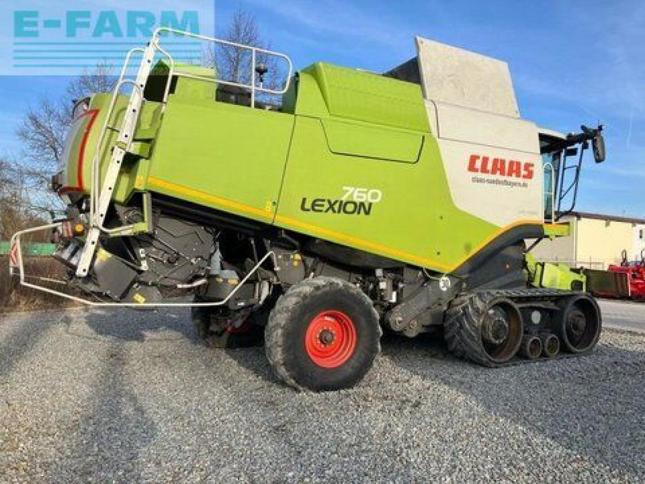 Skördetröska CLAAS lexion 760 tt terra trac: bild 6