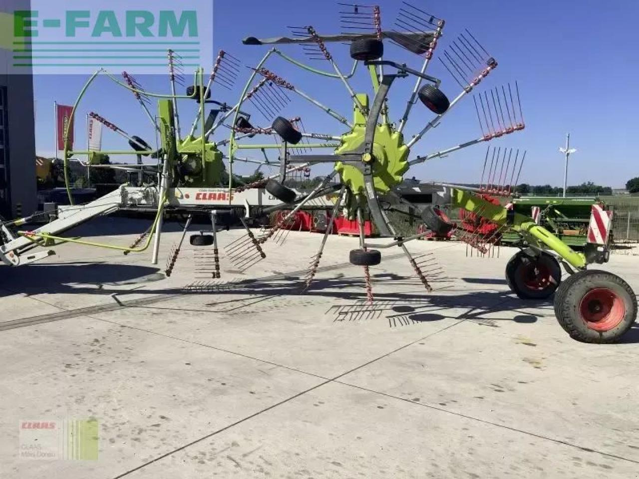 CLAAS liner 1750 - Hövändare: bild 1 CLAAS liner 1750 - Hövändare: bild 1