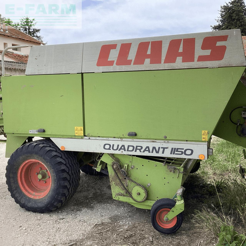 CLAAS quadrant 1150 - Fyrkantspress: bild 1 CLAAS quadrant 1150 - Fyrkantspress: bild 1