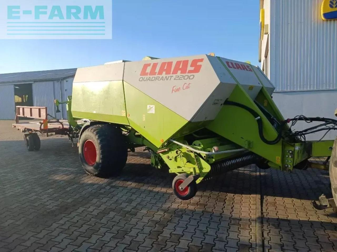 CLAAS quadrant 2200 - Fyrkantspress: bild 5 CLAAS quadrant 2200 - Fyrkantspress: bild 5