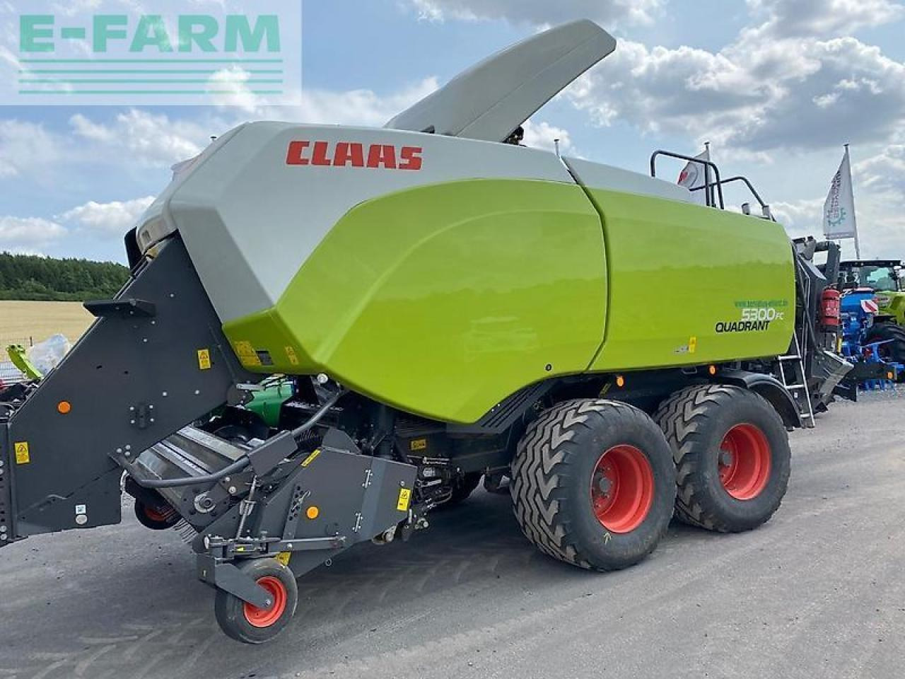 CLAAS quadrant 5300 fc tandem sofort einsatzbereit - Fyrkantspress: bild 2 CLAAS quadrant 5300 fc tandem sofort einsatzbereit - Fyrkantspress: bild 2