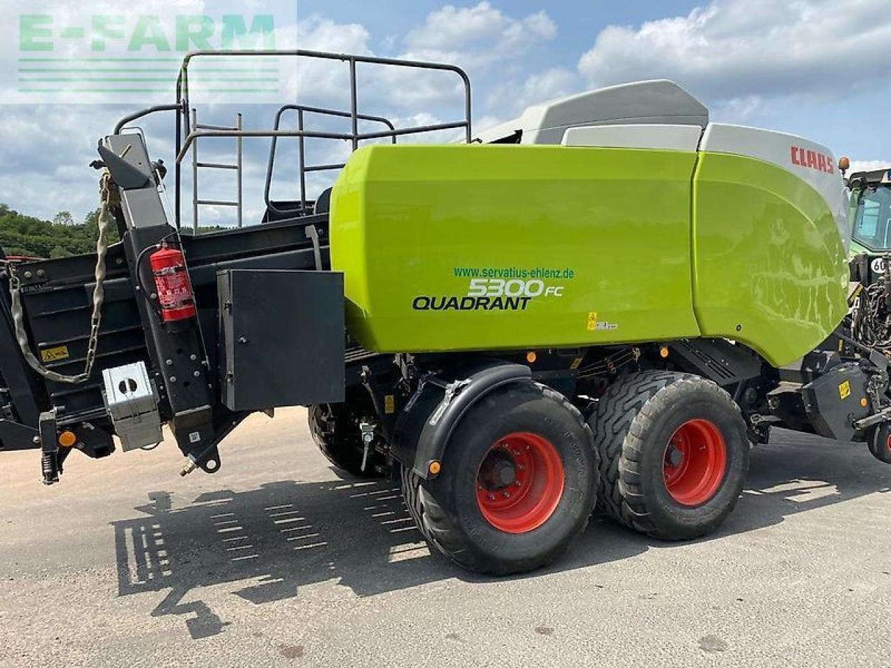 CLAAS quadrant 5300 fc tandem sofort einsatzbereit - Fyrkantspress: bild 1 CLAAS quadrant 5300 fc tandem sofort einsatzbereit - Fyrkantspress: bild 1