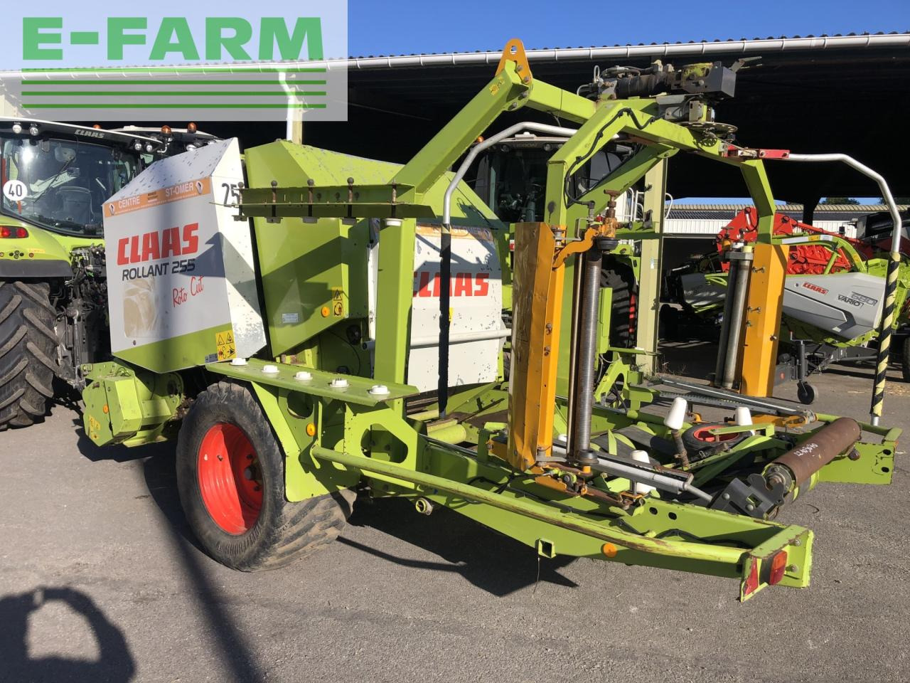 CLAAS rollant 255 rc uniwrap - Fyrkantspress: bild 3 CLAAS rollant 255 rc uniwrap - Fyrkantspress: bild 3