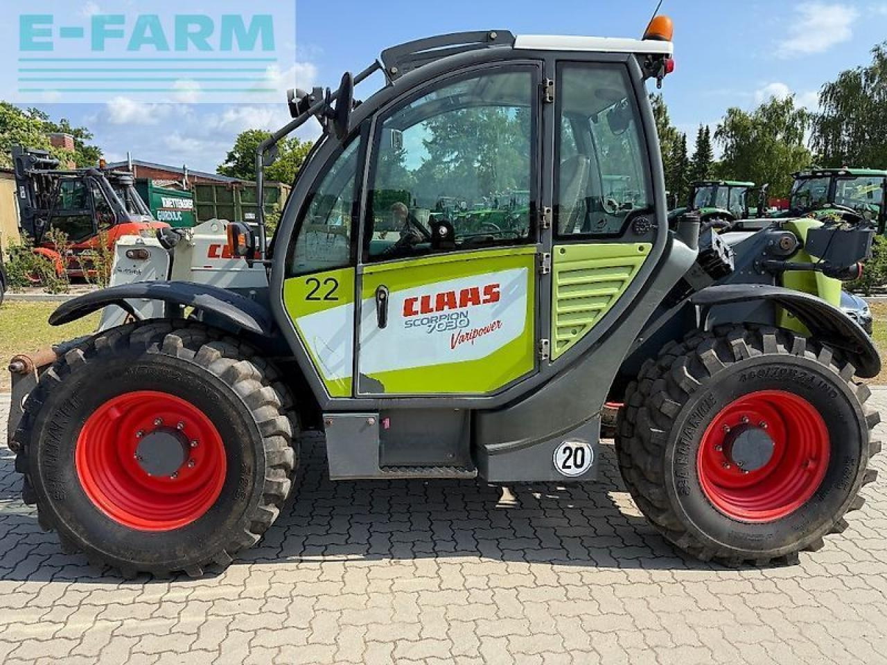 CLAAS scorpion 7030 - Teleskoplastar: bild 2 CLAAS scorpion 7030 - Teleskoplastar: bild 2