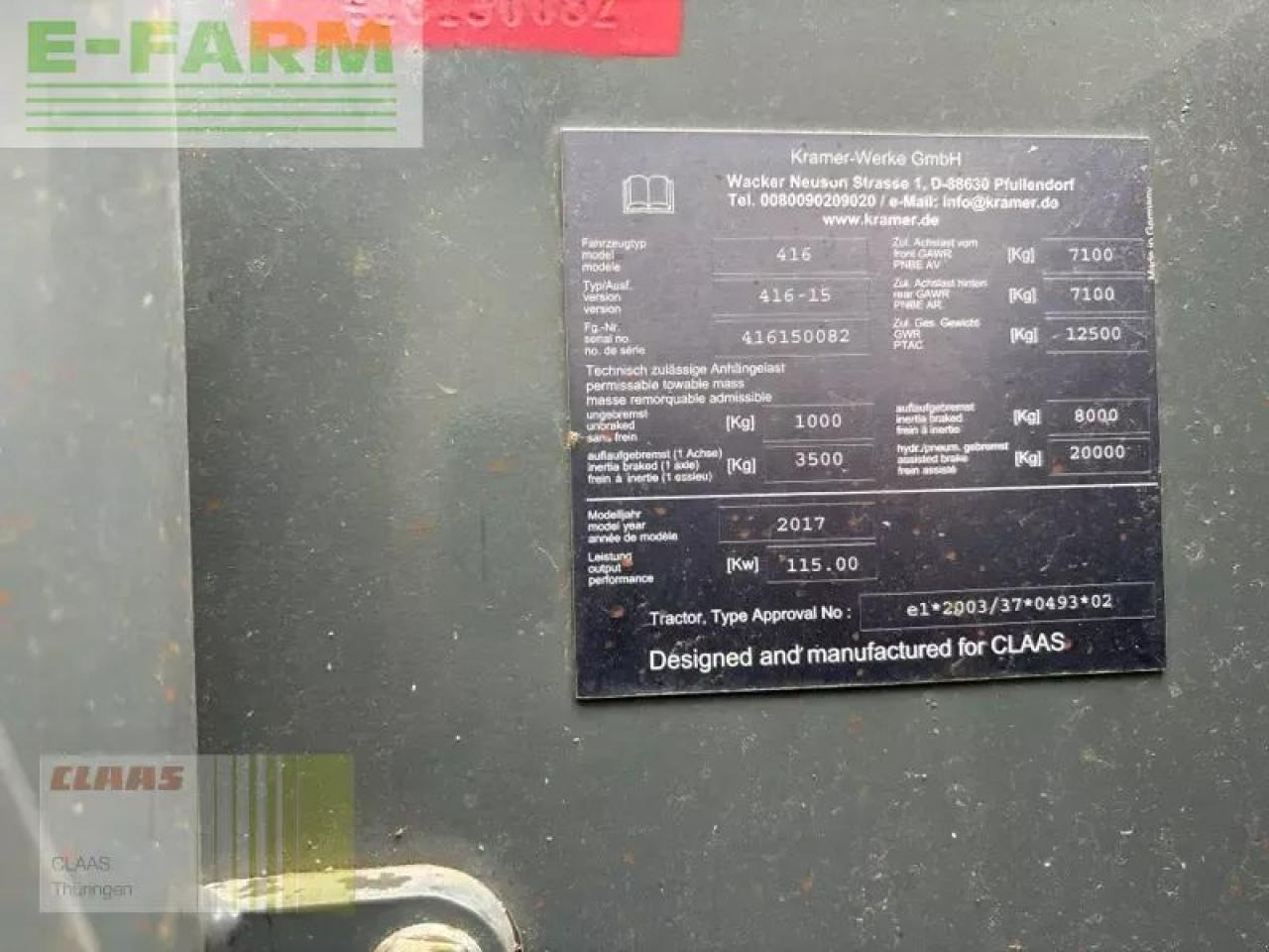 CLAAS scorpion 9055 - Teleskoplastar: bild 3 CLAAS scorpion 9055 - Teleskoplastar: bild 3