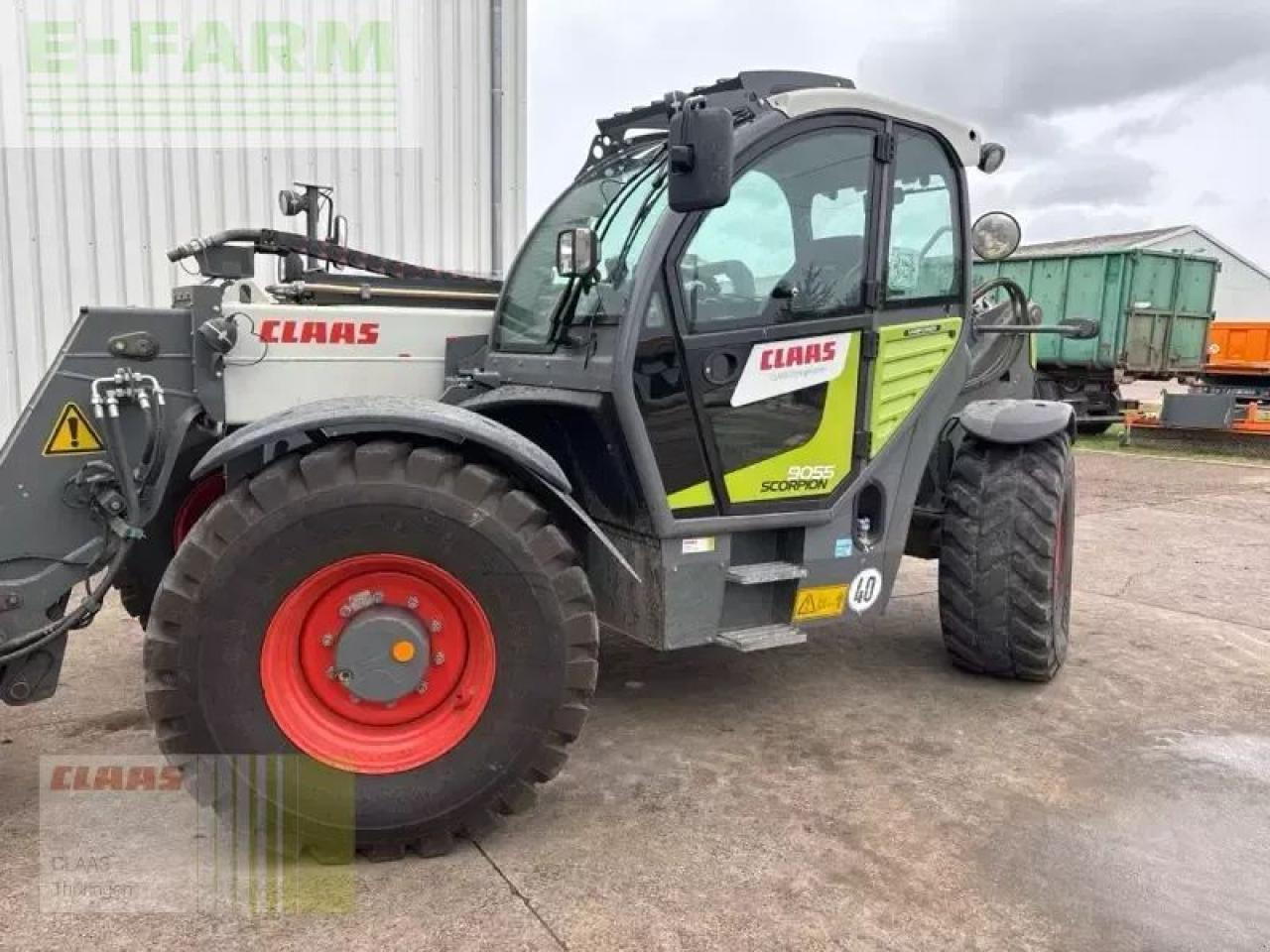 CLAAS scorpion 9055 - Teleskoplastar: bild 1 CLAAS scorpion 9055 - Teleskoplastar: bild 1