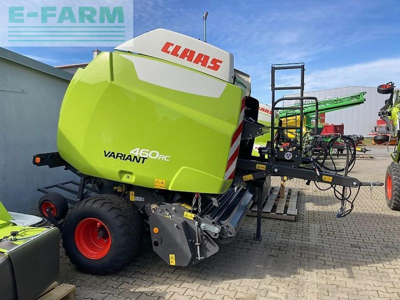 CLAAS variant 460 rc pro - variable rundballenpresse - Fyrkantspress: bild 1 CLAAS variant 460 rc pro - variable rundballenpresse - Fyrkantspress: bild 1