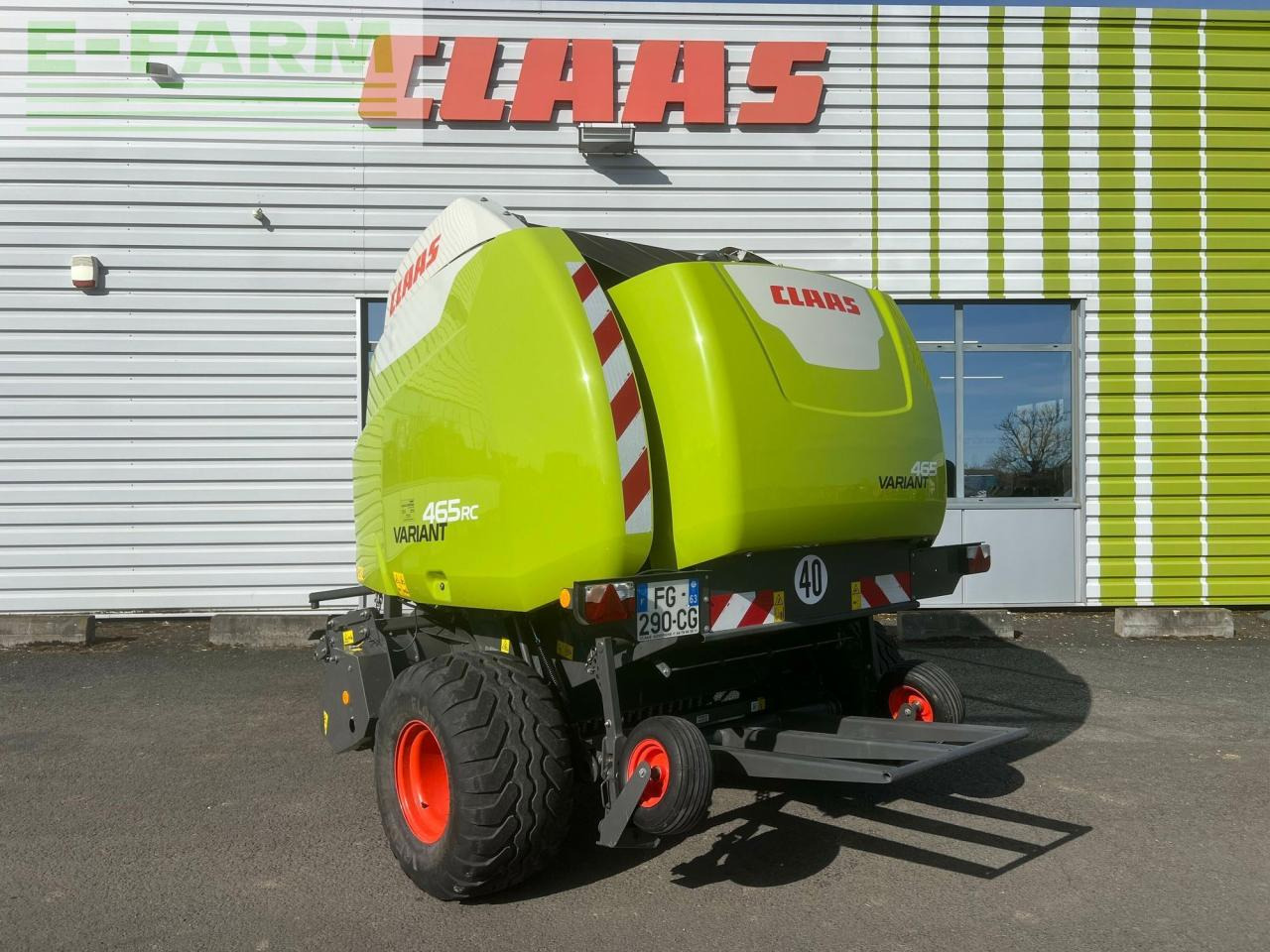 CLAAS variant 465 rc - Fyrkantspress: bild 5 CLAAS variant 465 rc - Fyrkantspress: bild 5
