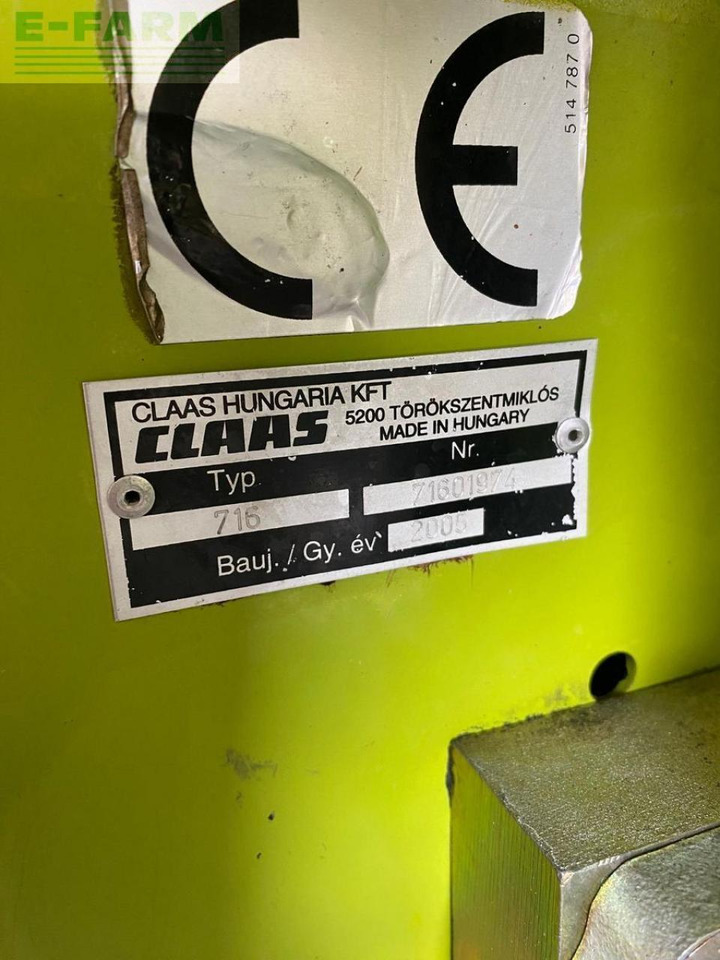 CLAAS vario 660 inkl. wagen - Skärbord: bild 5 CLAAS vario 660 inkl. wagen - Skärbord: bild 5