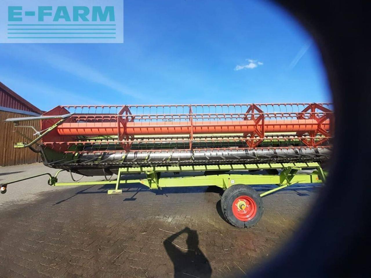 CLAAS vario-schneidwerk v 750 + transportwagen - Tillbehör för exakthack: bild 1 CLAAS vario-schneidwerk v 750 + transportwagen - Tillbehör för exakthack: bild 1