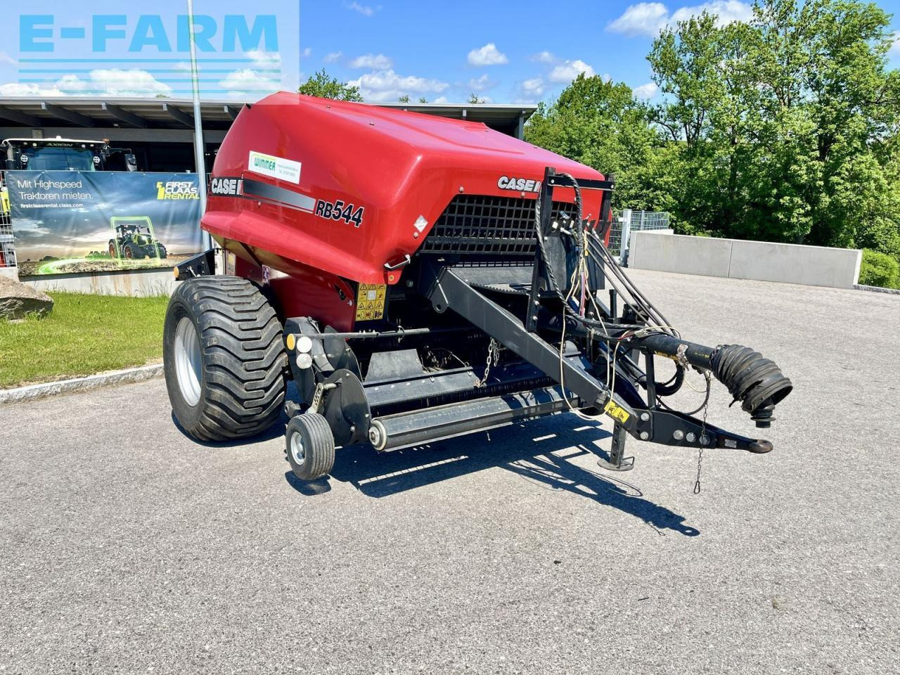 Case-IH rb 544 -gebrauchte rundballenpresse/ballenpresse - Fyrkantspress: bild 3 Case-IH rb 544 -gebrauchte rundballenpresse/ballenpresse - Fyrkantspress: bild 3