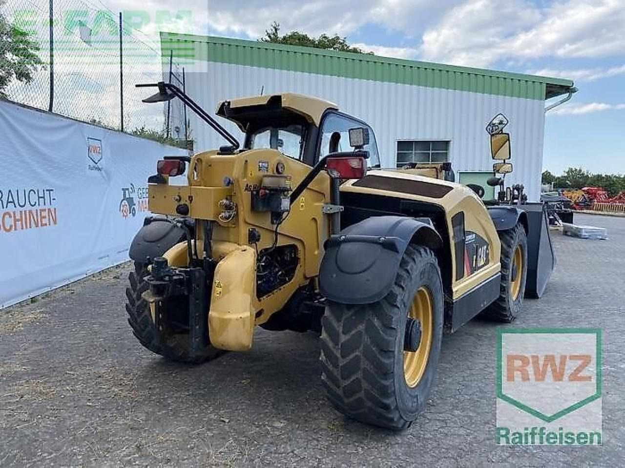 Caterpillar th 407c kompaktlad - Teleskoplastar: bild 2 Caterpillar th 407c kompaktlad - Teleskoplastar: bild 2