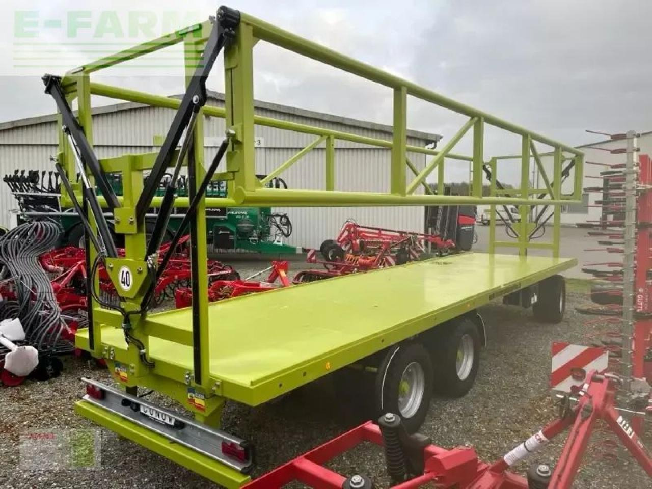 Conow btw v 9 - Flakvagn för lantbruk: bild 3 Conow btw v 9 - Flakvagn för lantbruk: bild 3