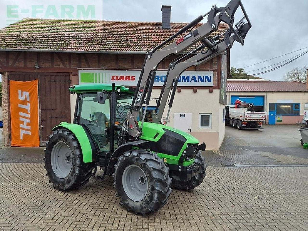 Deutz-Fahr 5105.4 g mit frontlader - Traktor: bild 1 Deutz-Fahr 5105.4 g mit frontlader - Traktor: bild 1