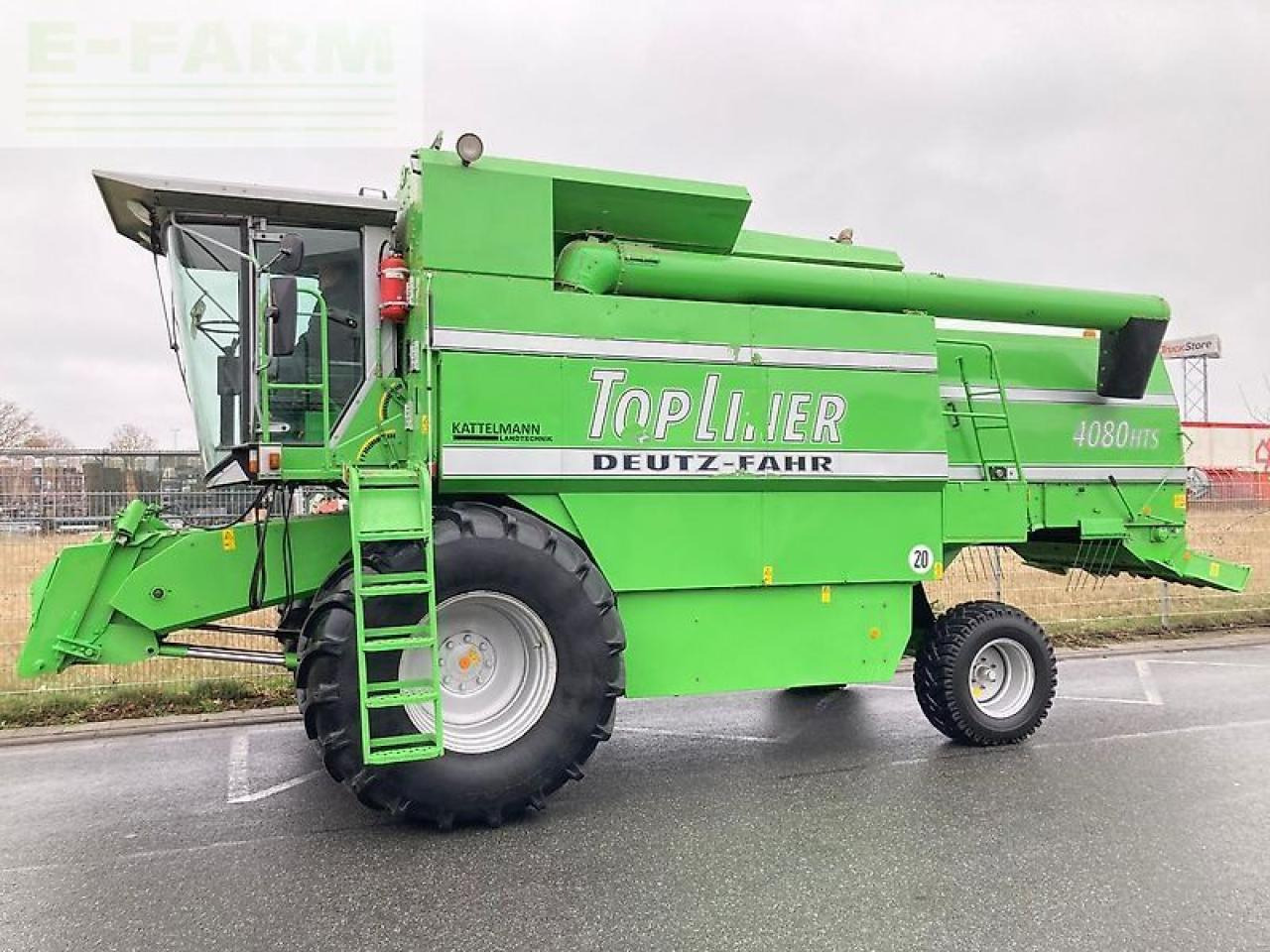Deutz-Fahr topliner 4080hts - Skördetröska: bild 1 Deutz-Fahr topliner 4080hts - Skördetröska: bild 1