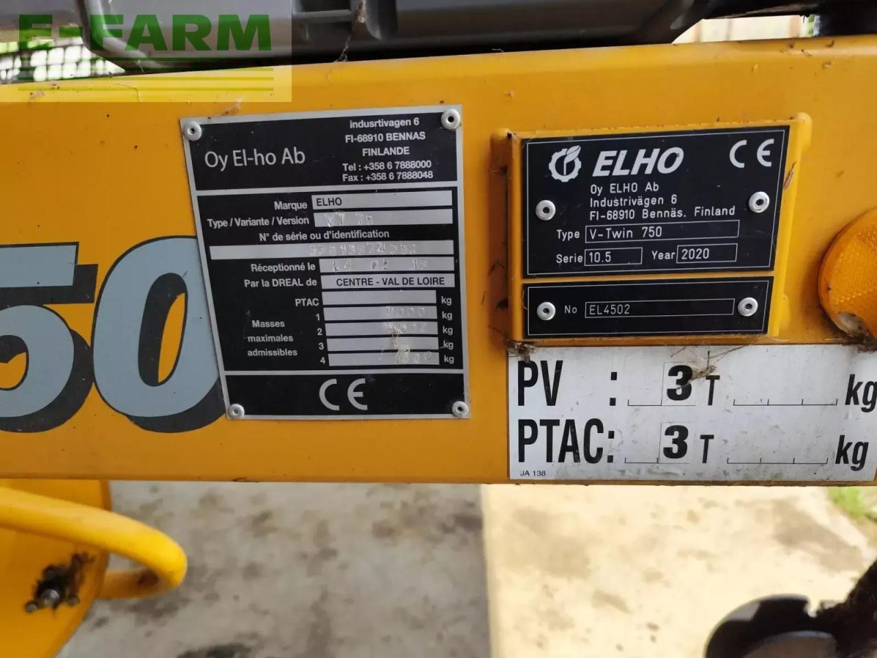 Elho v-twin 750 - Hövändare: bild 4 Elho v-twin 750 - Hövändare: bild 4